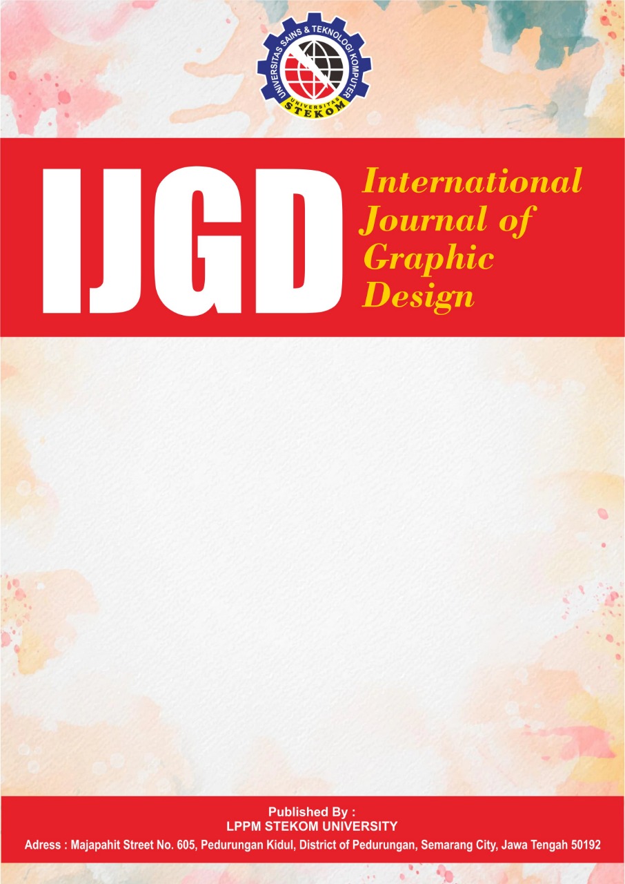 					View Vol. 2 No. 2 (2024): IJGD : International Journal of Graphic Design
				